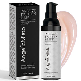 St. Mege Instant Eye and Face Lift Cream bottle with pump for easy daily use.
