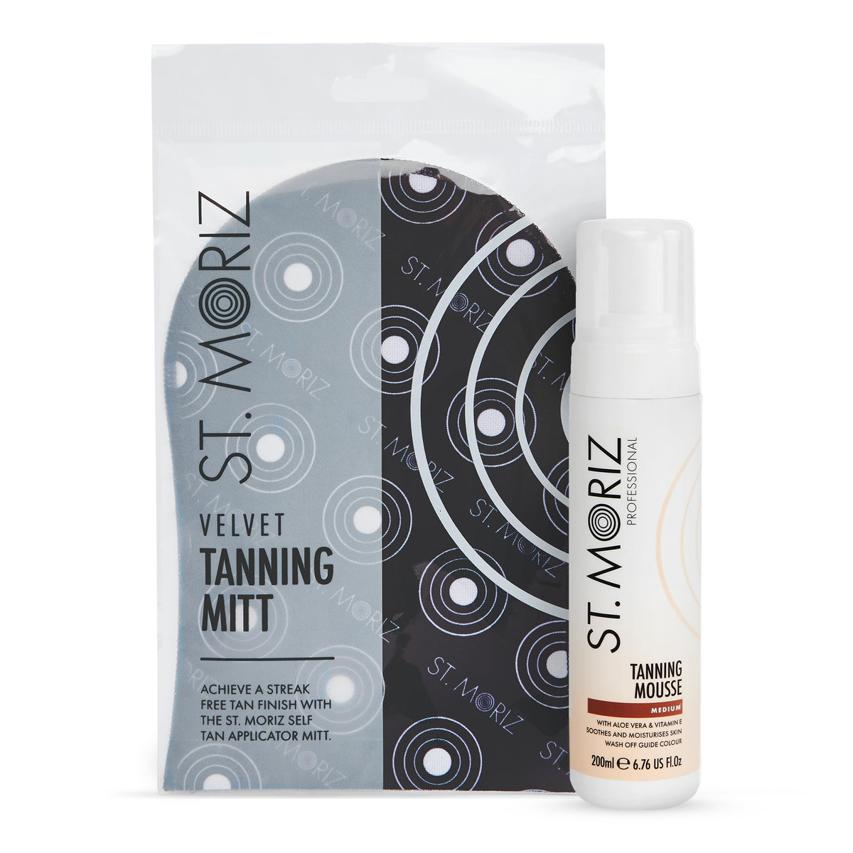St. Moriz Professional bottle enabling a natural-looking tan with smooth results.