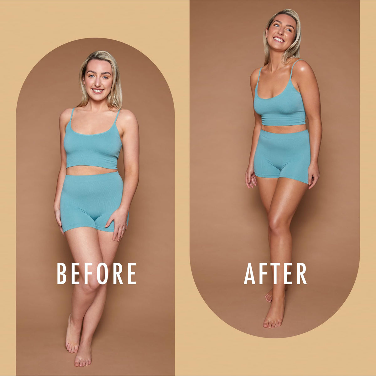 St. Moriz Self-Tanner Mousse Swirl for quick, even color application.