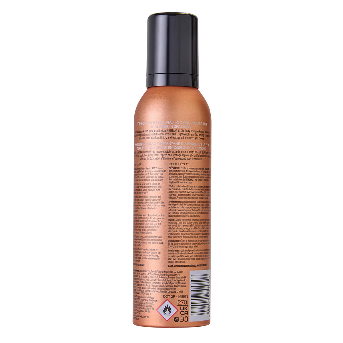 St.Tropez dermatologist-tested packaging signal suitability for sensitive skin