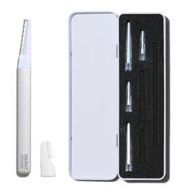 StackedSkincare dermaplaning tool front view for precise exfoliation