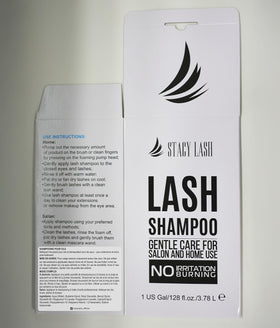 STACY LASH eyelash cleanser used as makeup remover