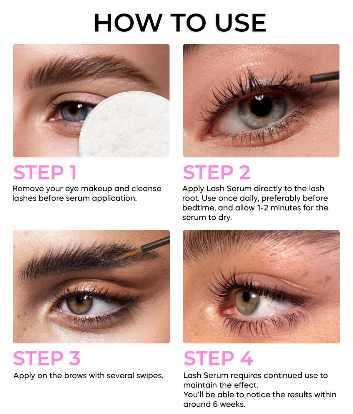STACY LASH mascara-brush visual for easy application and precise coat building