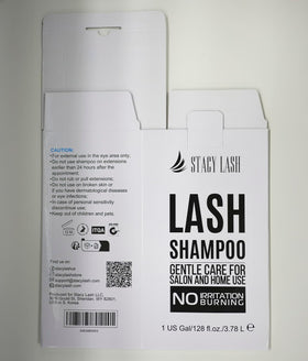 STACY LASH vegan cruelty-free bottle label
