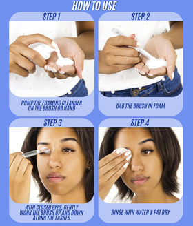 STACY LASH vegan-formula badge indicating safe plant-based care