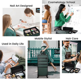 Stagiant four detachable compartments adapt to 2-in-1 or 3-in-1 configurations for flexible setups.