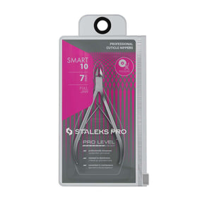 STALEKS PRO cuticle nippers SMART 10 ergonomic handle for comfortable grip during sessions