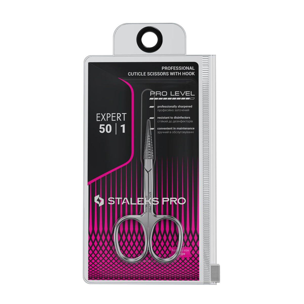 Staleks Pro Expert 50 Type 1 ergonomic handle for comfortable use.