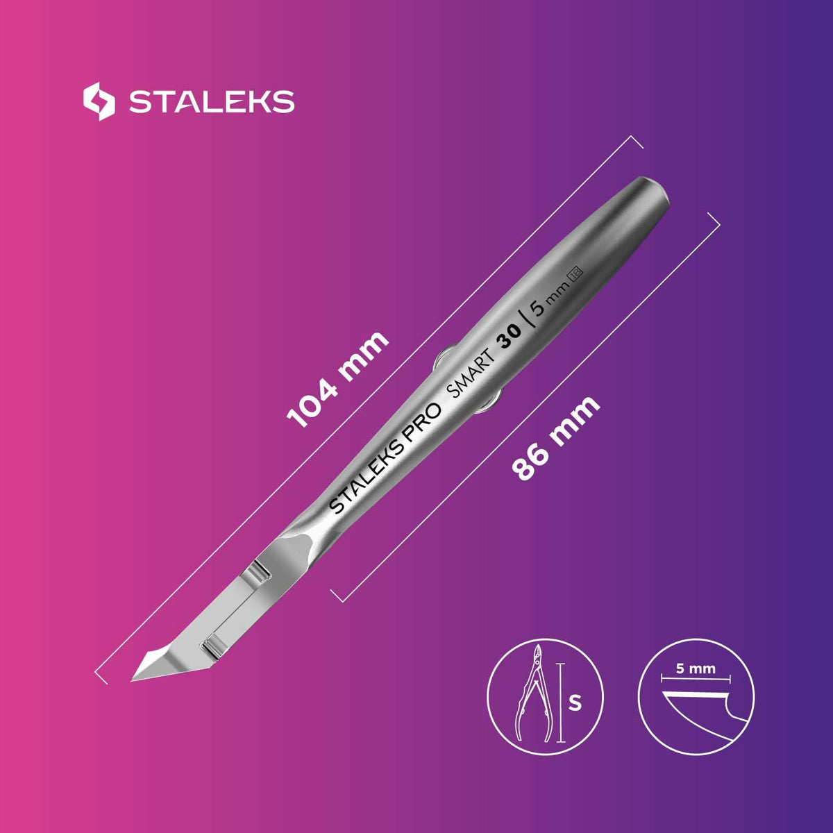 Staleks Pro SMART 30 professional tool for classic manicure and hardware procedures.