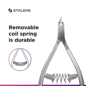 Staleks Pro SMART 30 stainless steel design supports autoclave and disinfection.