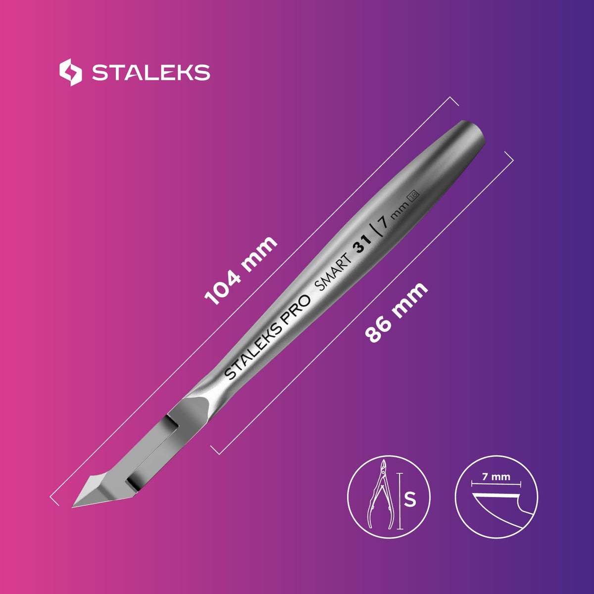 Staleks Pro SMART 31 easy sterilization compatibility for salon hygiene
