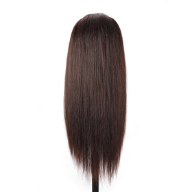 Dense 180% hair density gives full-volume looks during practice.