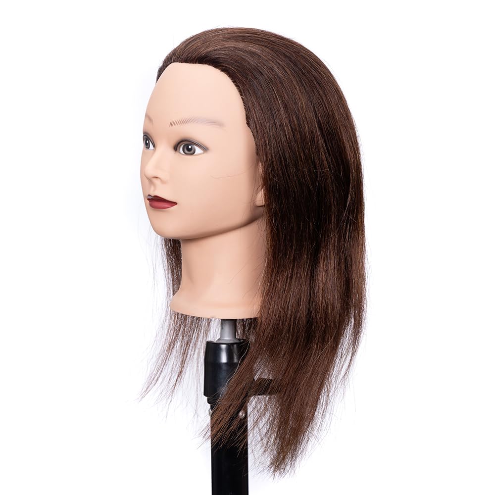Stancia hair responds to heat and styling like real hair.
