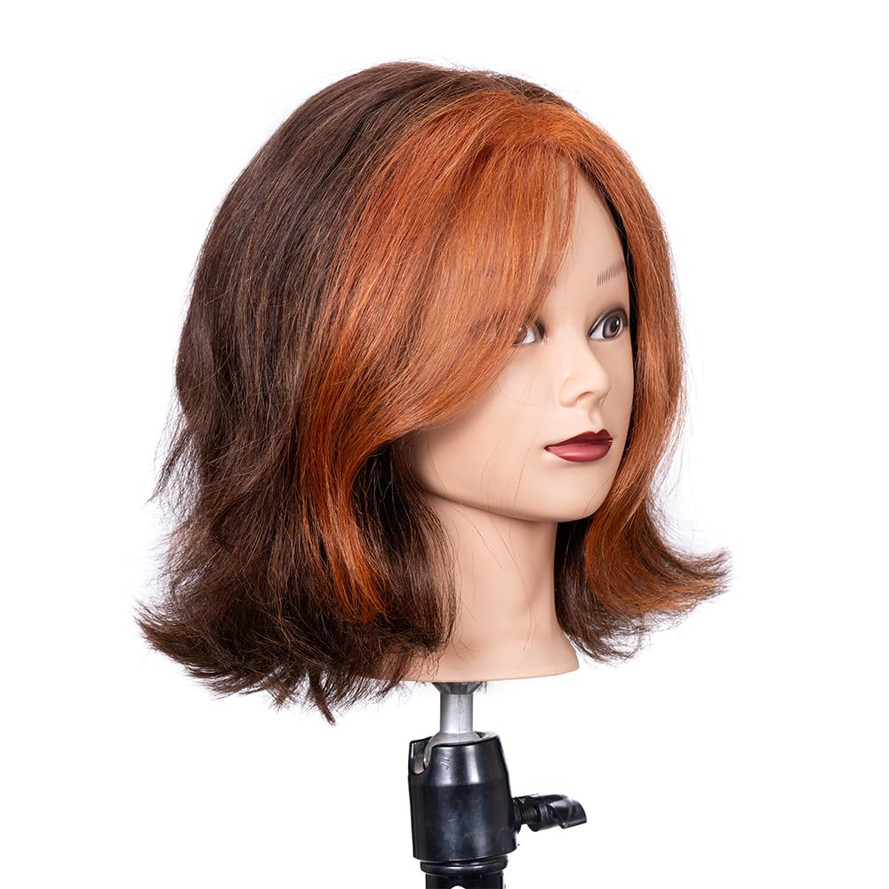 Stancia 14-inch hair strands enable versatile cutting and coloring practice.