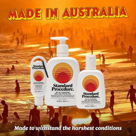 Standard Procedure SPF 50+ ideal for whole family use on sunny days.