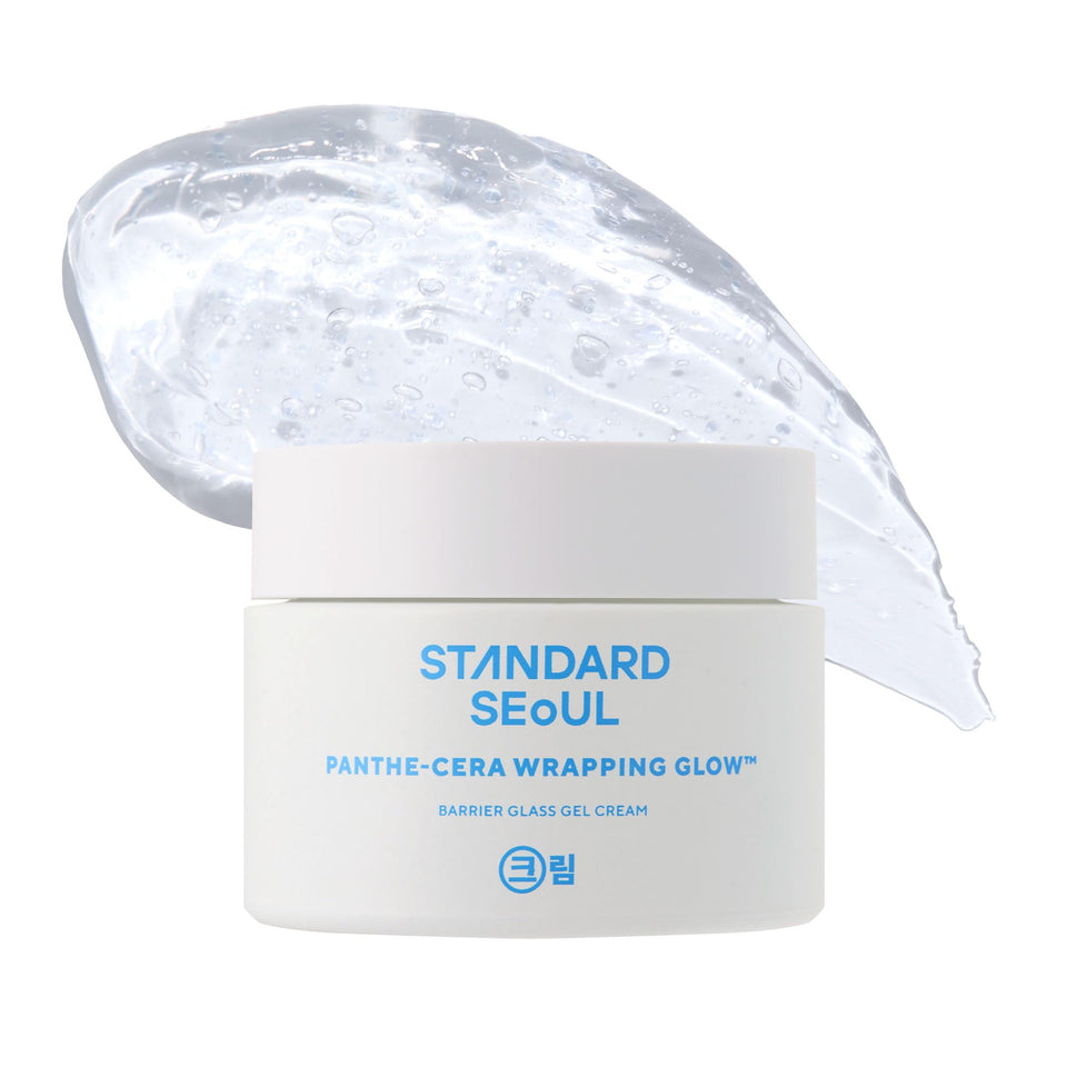 Standard Seoul Barrier Glass Gel Moisturizer jar showing a lightweight hydration for daily use.