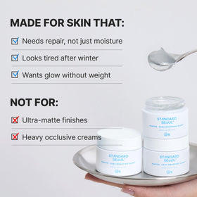 Standard Seoul Barrier Glass Gel Moisturizer supports the skin barrier with lightweight hydration.