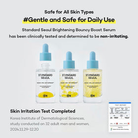 Standard Seoul Smooth, radiant skin reported by users