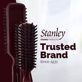 STANLEY Commander hairbrush ready for wet or dry hair sessions.