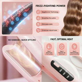 STANSOM dual voltage travel-friendly for styling on the go