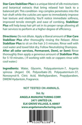 STAR CARE Stabilizer Plus supports efficient salon services after chemical treatments.