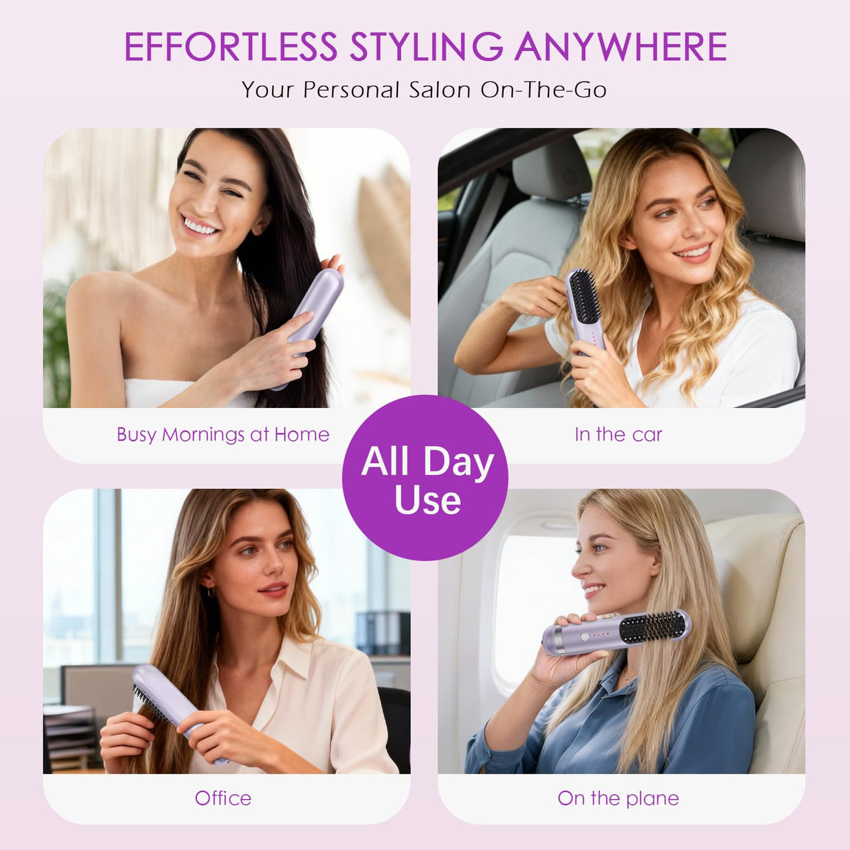 Starkik Go Brush Pro 4000mAh battery enables cordless sessions