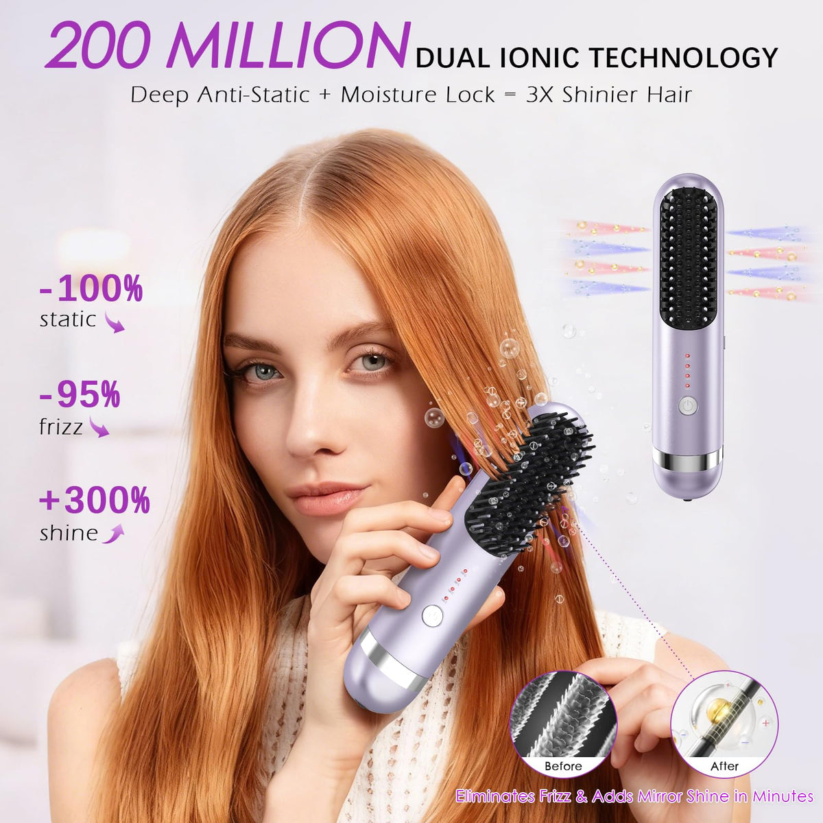 Starkik Go Brush Pro ion outlets delivering deep ion release