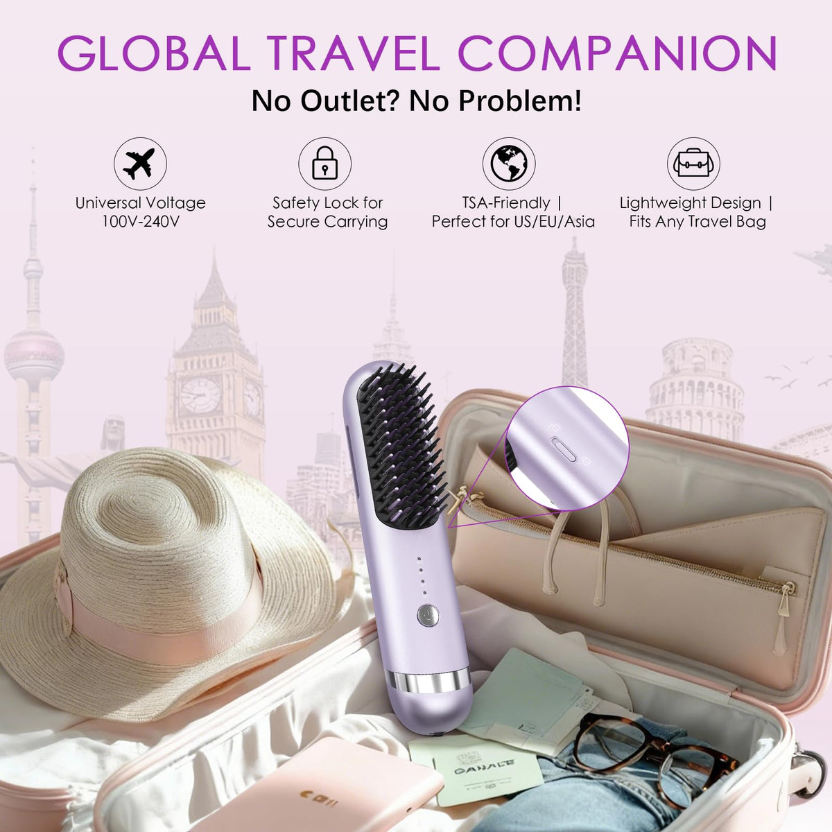 Starkik Go Brush Pro universal voltage supports worldwide use