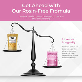 Starpil salon waxing with beads, showing clean, efficient bead melt for professionals