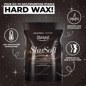 Wax beads with Tamanu Oil and Vitamin E for skin care