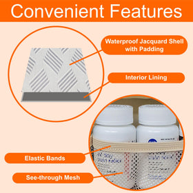 StarPlus2 waterproof jacquard fabric close-up showing material durability.