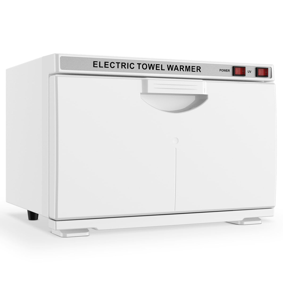 StateRiver 16L towel warmer cabinet front view showing spacious towel capacity for spa settings