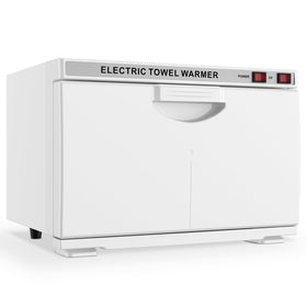 StateRiver 16L towel warmer cabinet front view showing spacious towel capacity for spa settings