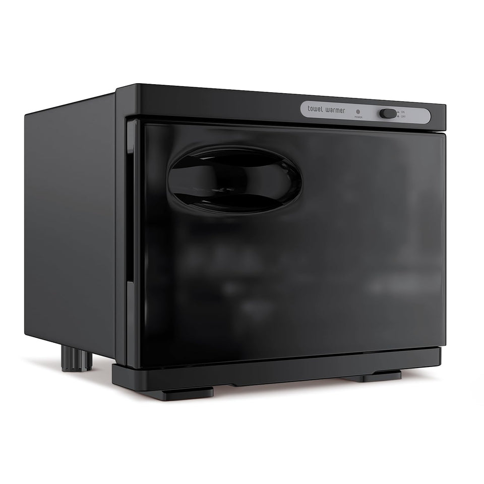 StateRiver towel warmer cabinet front view for spa-ready towels