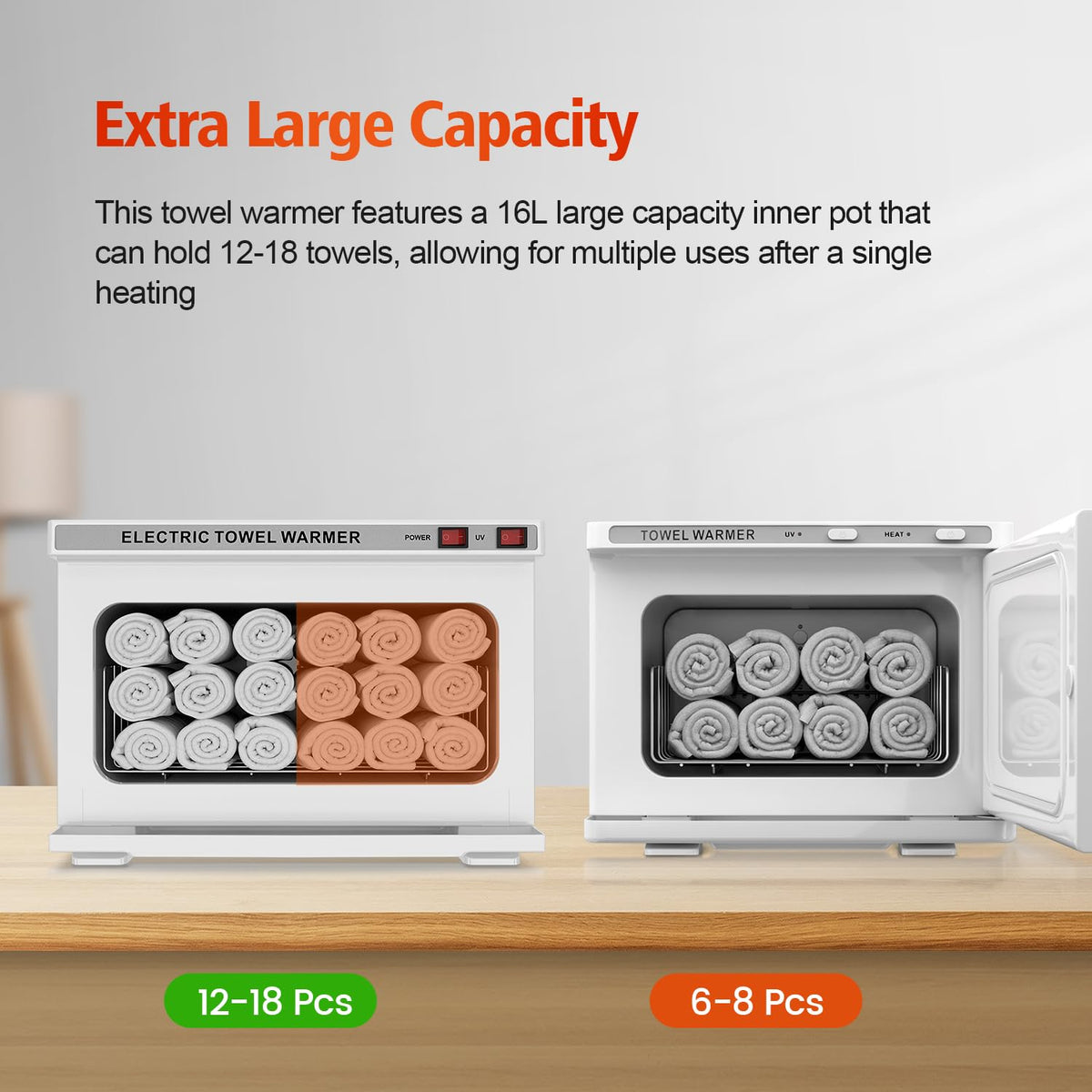 StateRiver 16L warmer quick heating demonstration for ready towels