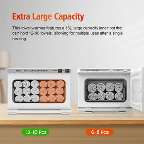 StateRiver 16L warmer quick heating demonstration for ready towels