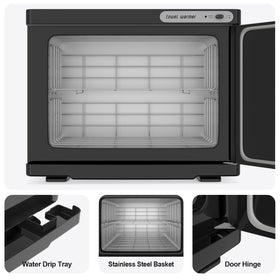 StateRiver towel warmer cabinet temperature control reaches 175°F for consistent warmth