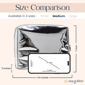 Stay Golden easy-clean surface simplifies quick spill cleanup.