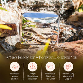 Stay Golden stylish travel bag for women on the go.