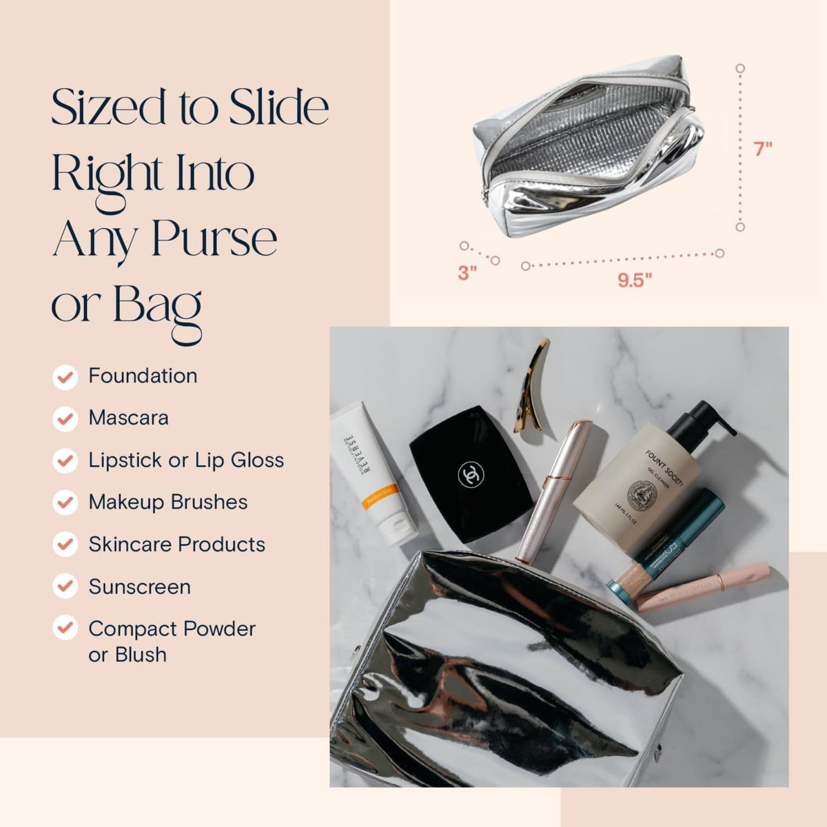 Stay Golden vegan leather waterproof bag close-up shows durable travel material.