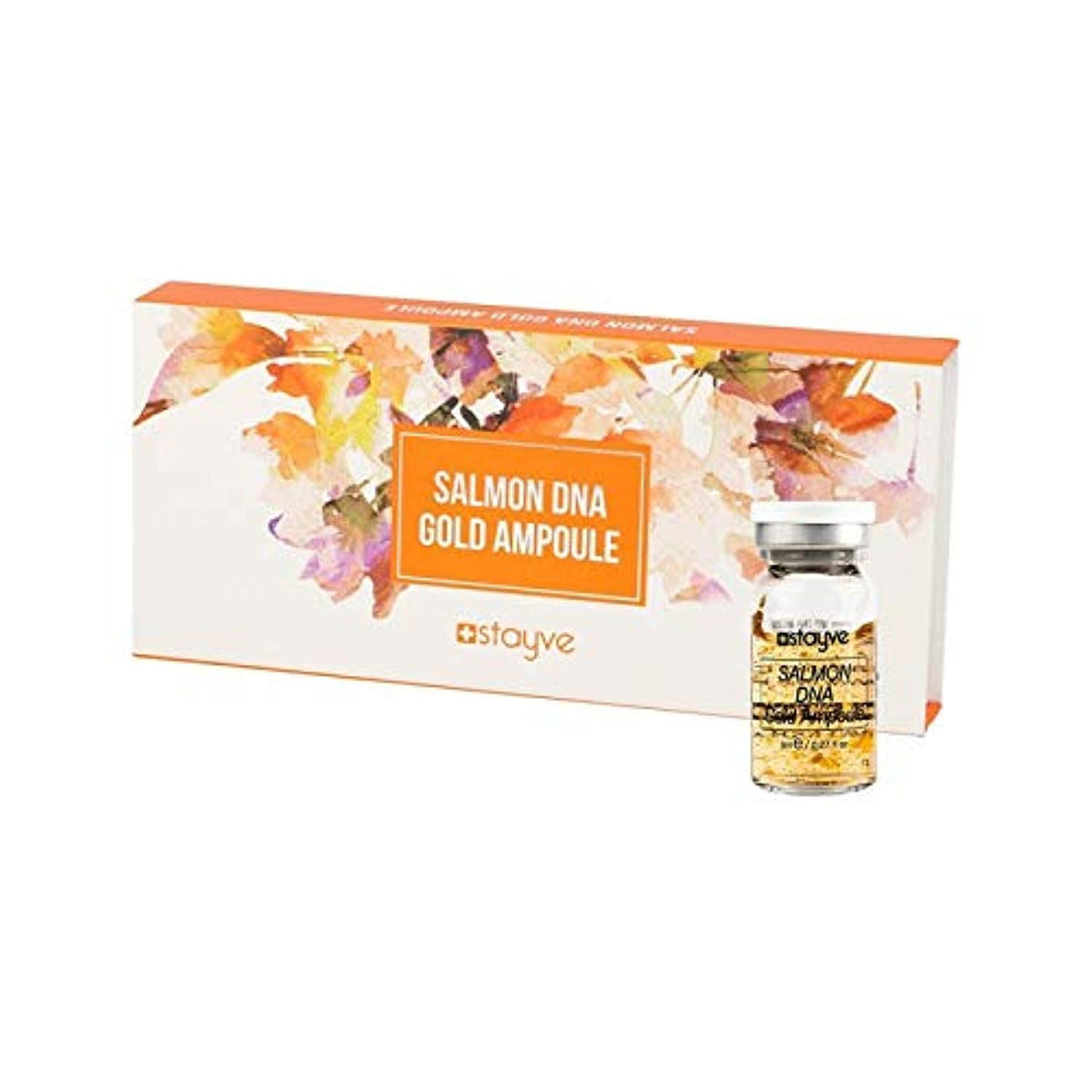 Stayve Salmon DNA Gold Ampoule box and ampoules for premium hydration
