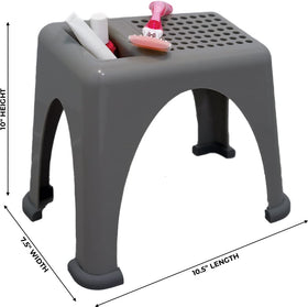 Easy to clean Step Up Foot Rest after a shower session