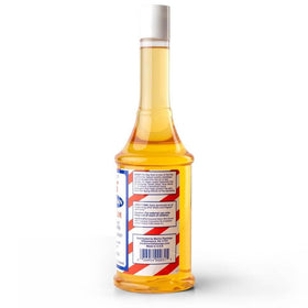 Ingredients label on Stephan's Bay Rum After Shave emphasizing natural bay leaf aroma