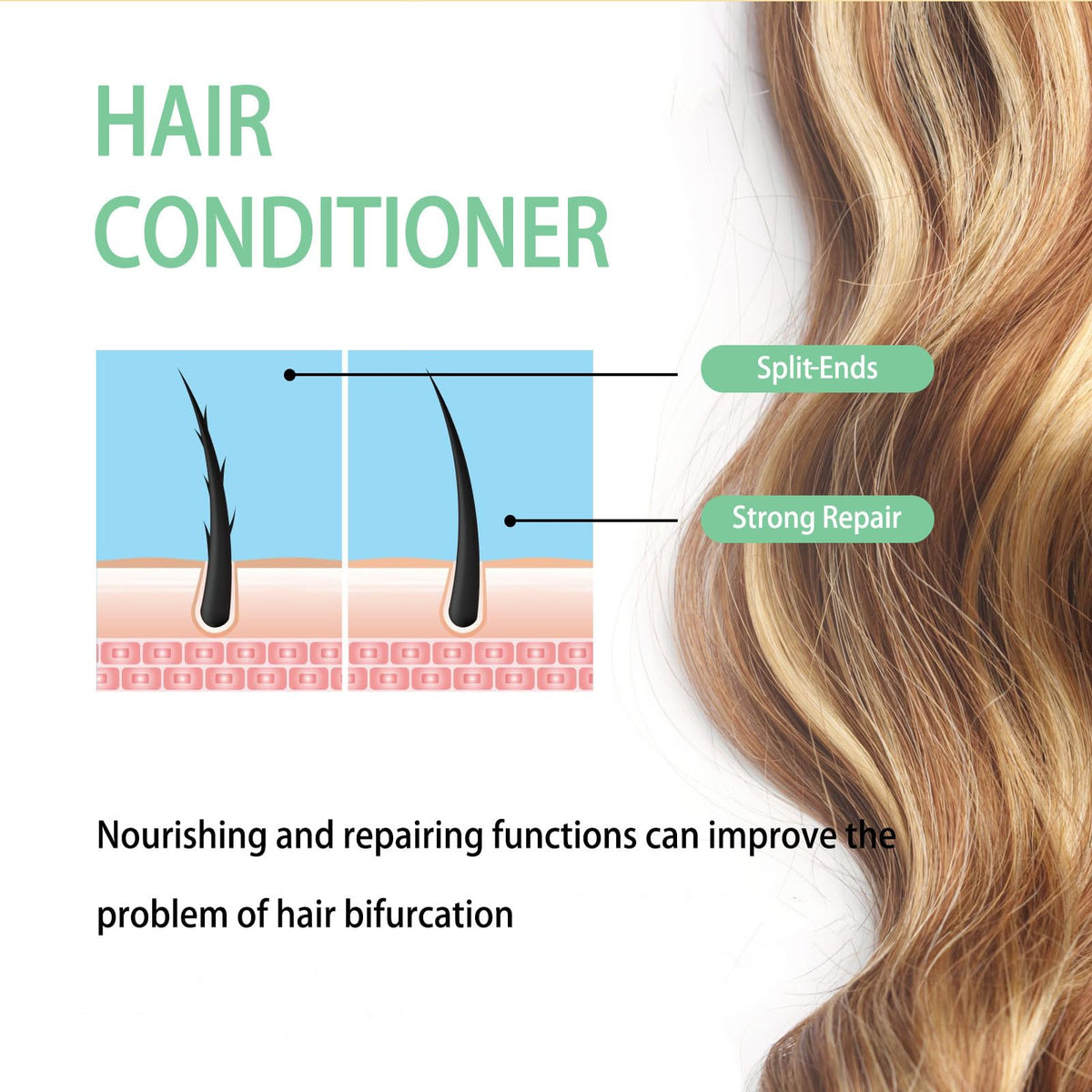 Steriqotu Polypeptide Keratin mask after rinse yields softer, more manageable hair.