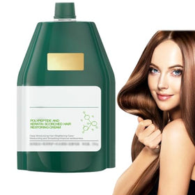 Steriqotu Polypeptide Keratin hair mask jar for deep conditioning and damaged hair care.