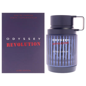 Sterling Parfums Odyssey Ultra Edition bottle front view for daily wear.