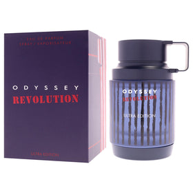 Sterling Parfums Odyssey Ultra Edition box front with premium branding.