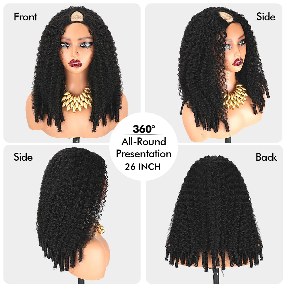 Sterly Burmese wig with drawstring and elastic band for adjustable comfort