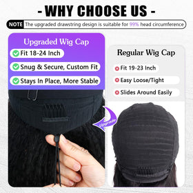 Sterly V Part Wig wedding or event look with smooth blend