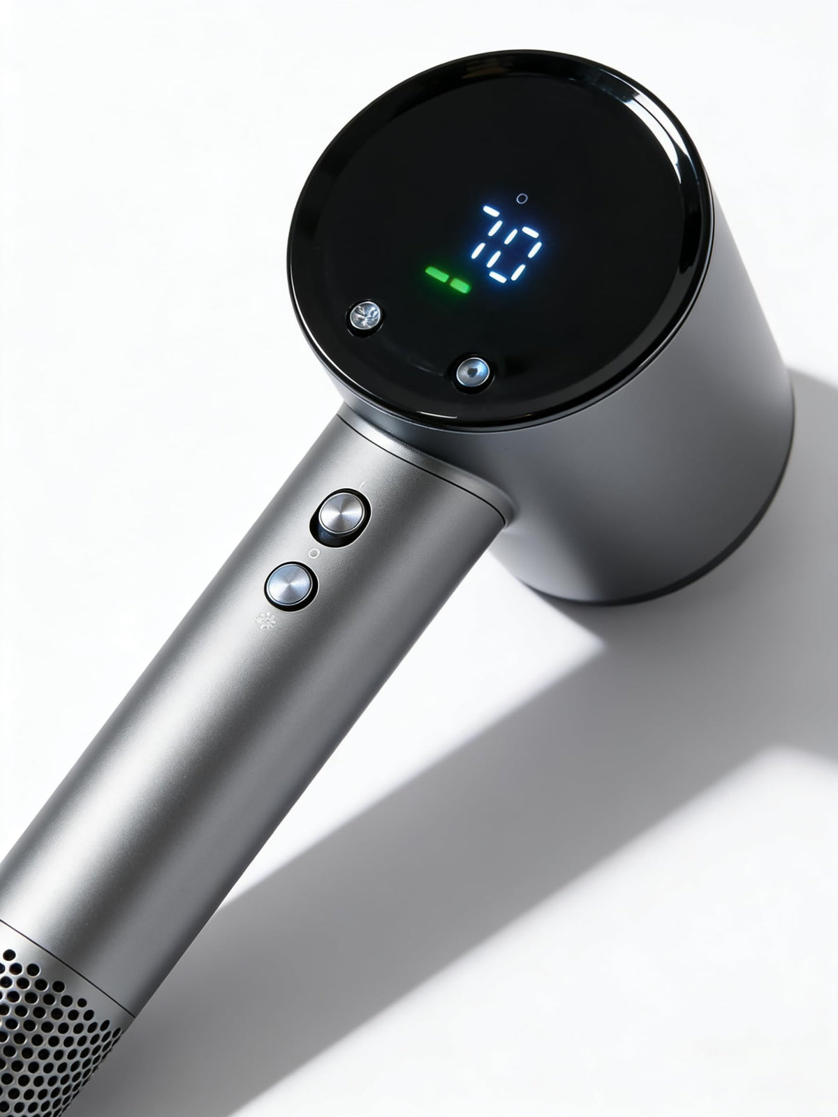 STFF ion hair dryer features dual sensors and overheat protection for safe styling.